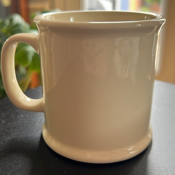 Starbucks Coffee " INDIVISIBLE" Mug Cup USA Ivory Steel Plaque - Ceramic - Picture 2 of 3